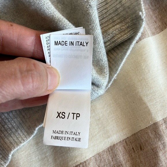 BRUNELLO CUCINELLI
Bead-embellished melange cashmere sweater Light Grey Size XS - Picture 14 of 17